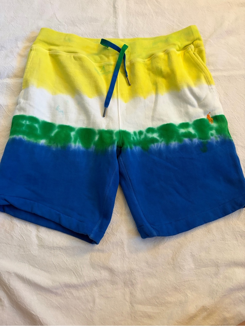Polo Ralph Lauren Tie Dye Menโs Sweat Shorts
